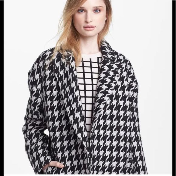 Theory Jackets & Blazers - Theory Danvey Houndstooth Coat